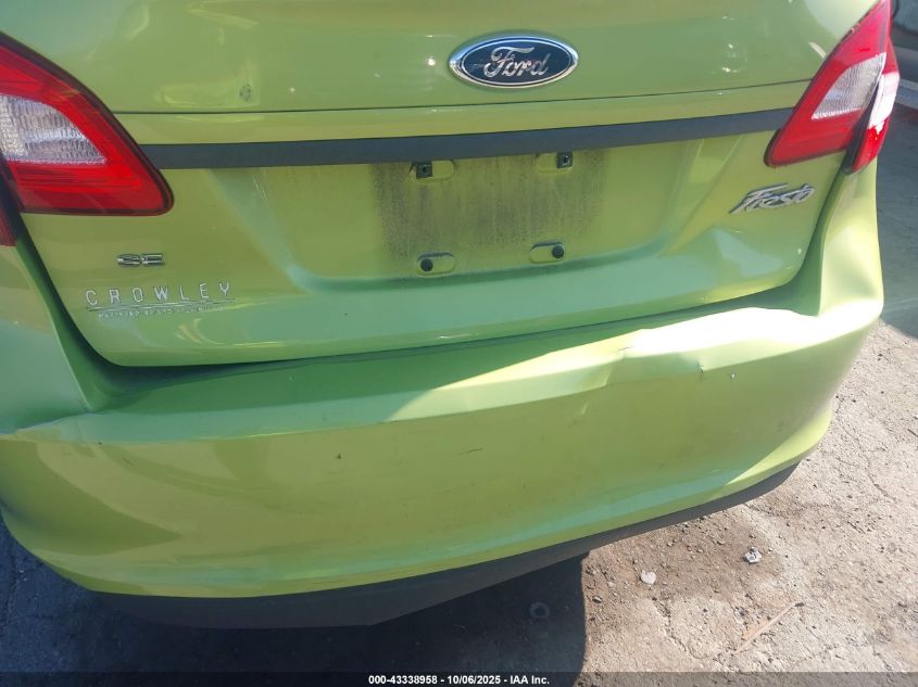 2013 Ford Fiesta Se VIN: 3FADP4BJ7DM130389 Lot: 43338958