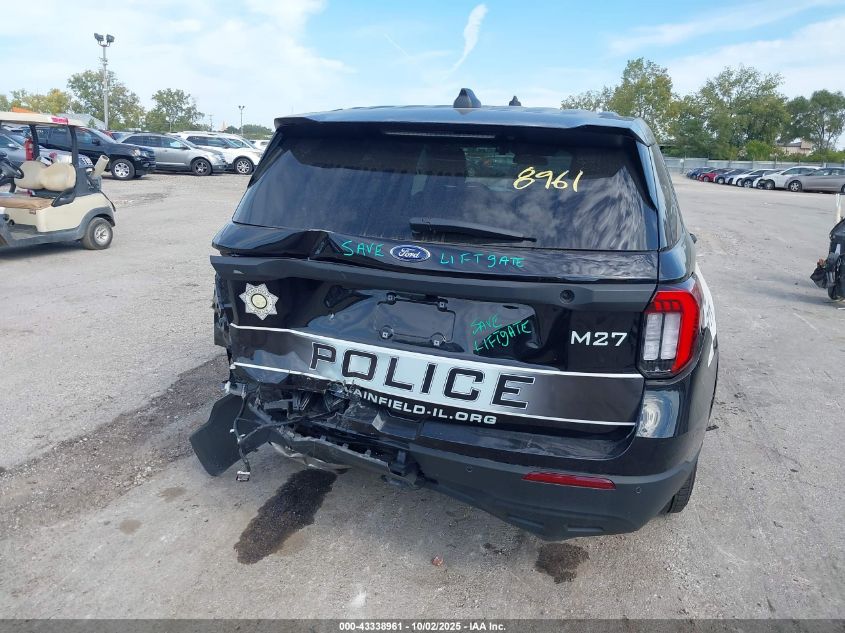 2025 Ford Police Interceptor VIN: 1FM5K8ABXSGA54586 Lot: 43338961