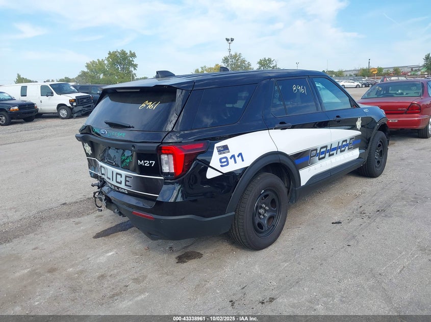 VIN 1FM5K8ABXSGA54586 2025 FORD POLICE INTERCEPTOR