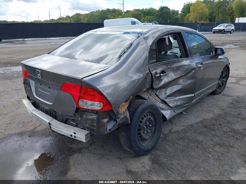 2009 Honda Civic Lx VIN: 2HGFA165X9H537873 Lot: 43338977