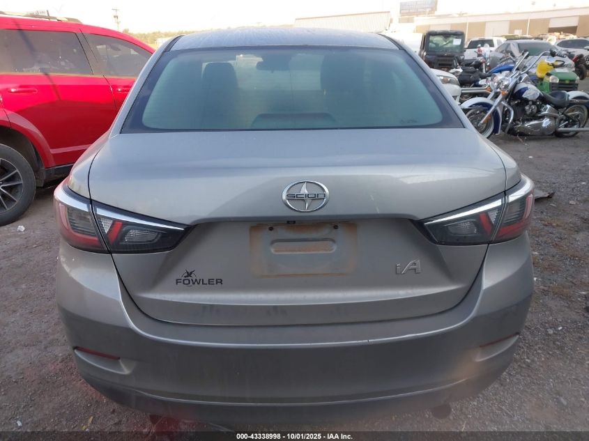 2016 Scion Ia VIN: 3MYDLBZVXGY105634 Lot: 43338998