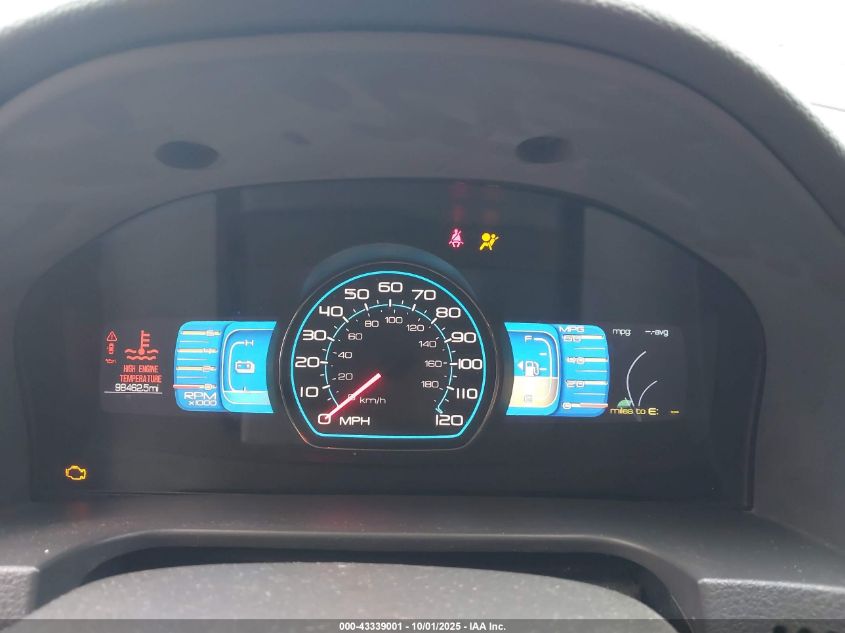 2010 Mercury Milan Hybrid VIN: 3MEDM0L30AR663001 Lot: 43339001