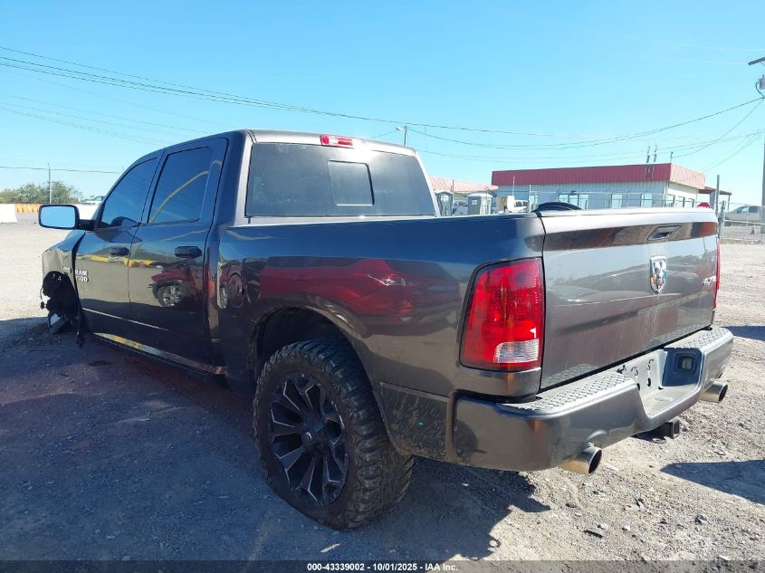 2017 Ram 1500 Express 4X4 5'7 Box VIN: 3C6RR7KT1HG795779 Lot: 43339002