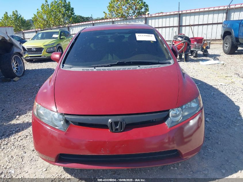 2006 Honda Civic Lx VIN: 1HGFA16576L146954 Lot: 43339004