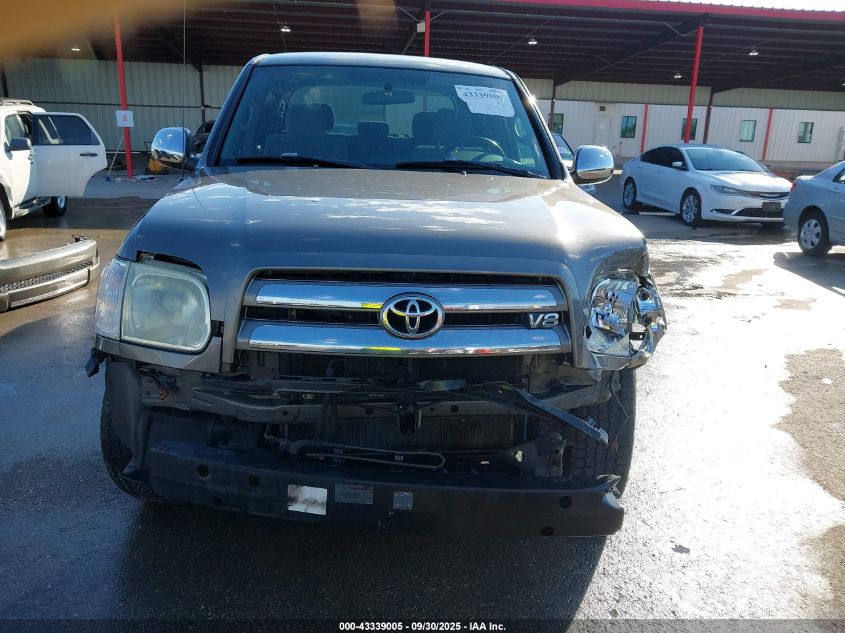 2005 Toyota Tundra Sr5 V8 VIN: 5TBET34105S486064 Lot: 43339005