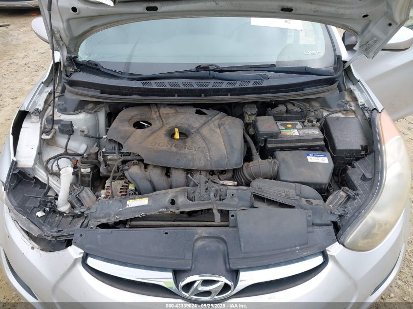 2011 Hyundai Elantra Gls (Ulsan Plant) VIN: KMHDH4AE5BU154836 Lot: 43339024