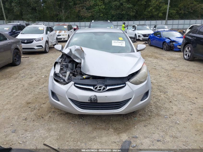 2011 Hyundai Elantra Gls (Ulsan Plant) VIN: KMHDH4AE5BU154836 Lot: 43339024