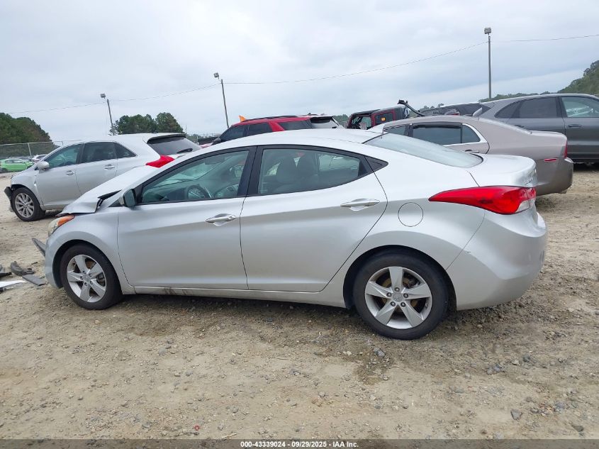 2011 Hyundai Elantra Gls (Ulsan Plant) VIN: KMHDH4AE5BU154836 Lot: 43339024