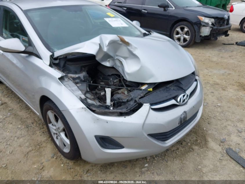 2011 Hyundai Elantra Gls (Ulsan Plant) VIN: KMHDH4AE5BU154836 Lot: 43339024