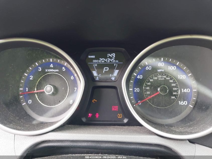 2011 Hyundai Elantra Gls (Ulsan Plant) VIN: KMHDH4AE5BU154836 Lot: 43339024