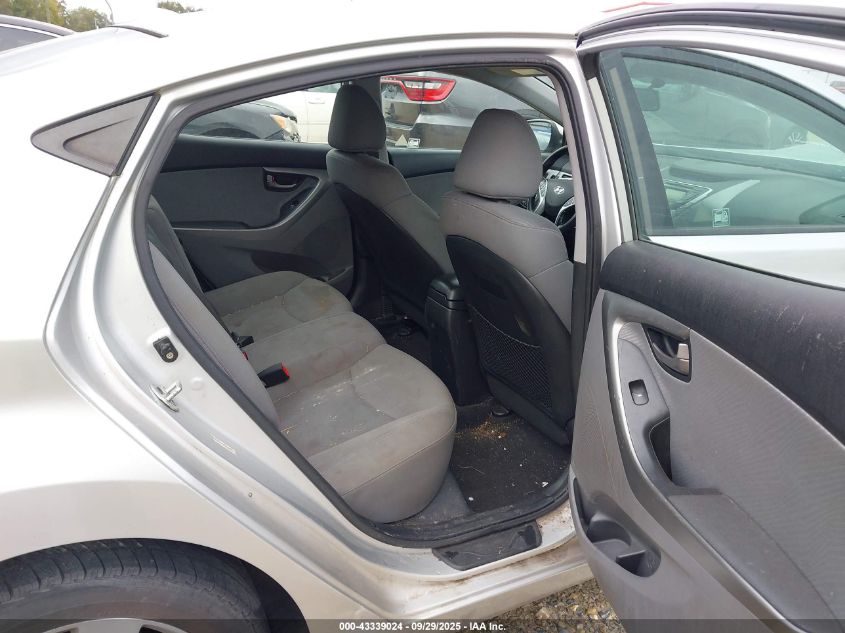 2011 Hyundai Elantra Gls (Ulsan Plant) VIN: KMHDH4AE5BU154836 Lot: 43339024