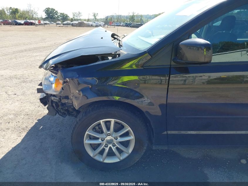 2016 Dodge Grand Caravan Sxt VIN: 2C4RDGCG8GR212304 Lot: 43339029