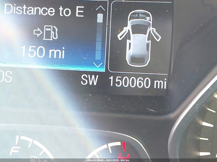 2013 Ford Escape Sel VIN: 1FMCU9H99DUD88378 Lot: 43339041