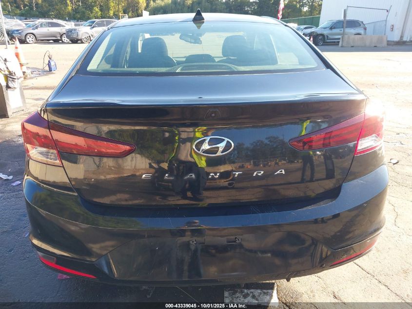 2019 Hyundai Elantra Value Edition VIN: 5NPD84LFXKH446700 Lot: 43339045