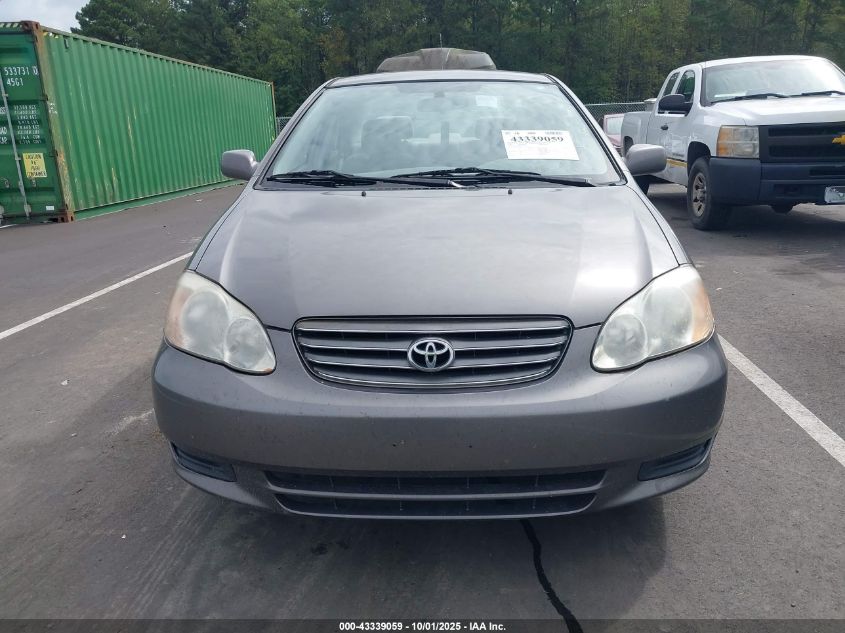 2004 Toyota Corolla Le VIN: 2T1BR32EX4C188935 Lot: 43339059
