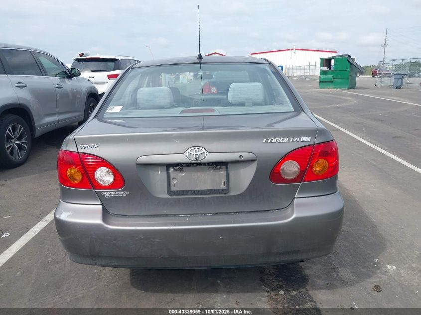 2004 Toyota Corolla Le VIN: 2T1BR32EX4C188935 Lot: 43339059