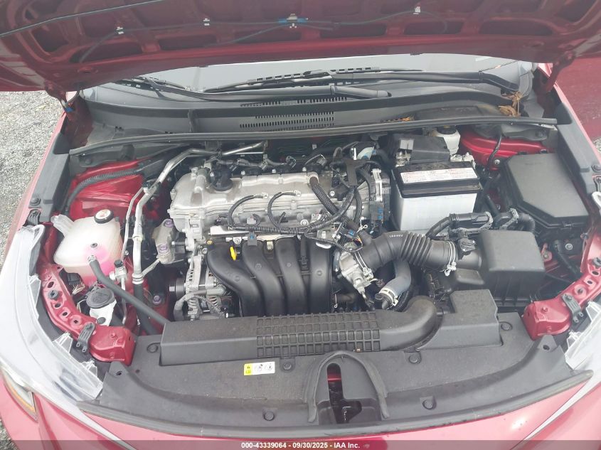 2022 Toyota Corolla Le VIN: 5YFEPMAE3NP387059 Lot: 43339064