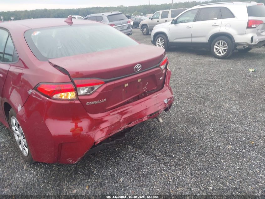 2022 Toyota Corolla Le VIN: 5YFEPMAE3NP387059 Lot: 43339064
