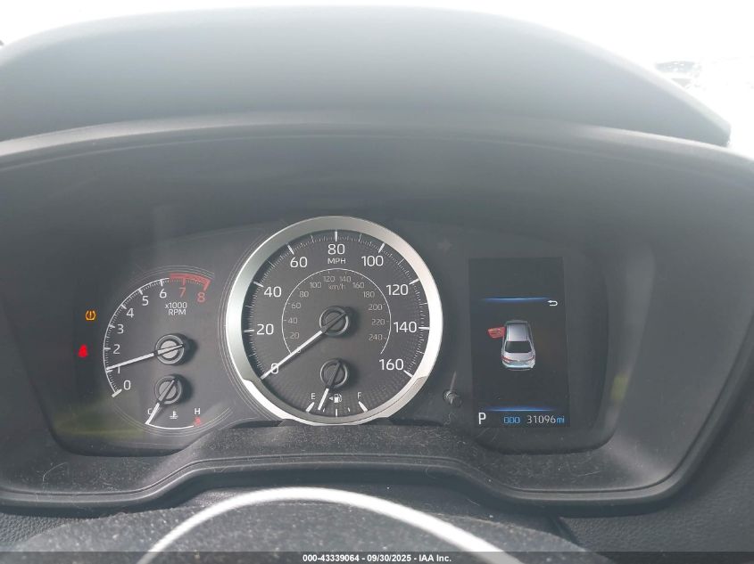 2022 Toyota Corolla Le VIN: 5YFEPMAE3NP387059 Lot: 43339064