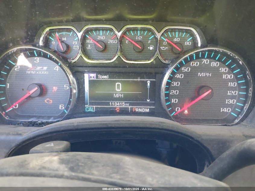 2015 Chevrolet Silverado 1500 2Lt VIN: 1GCNKREC3FZ396632 Lot: 43339079