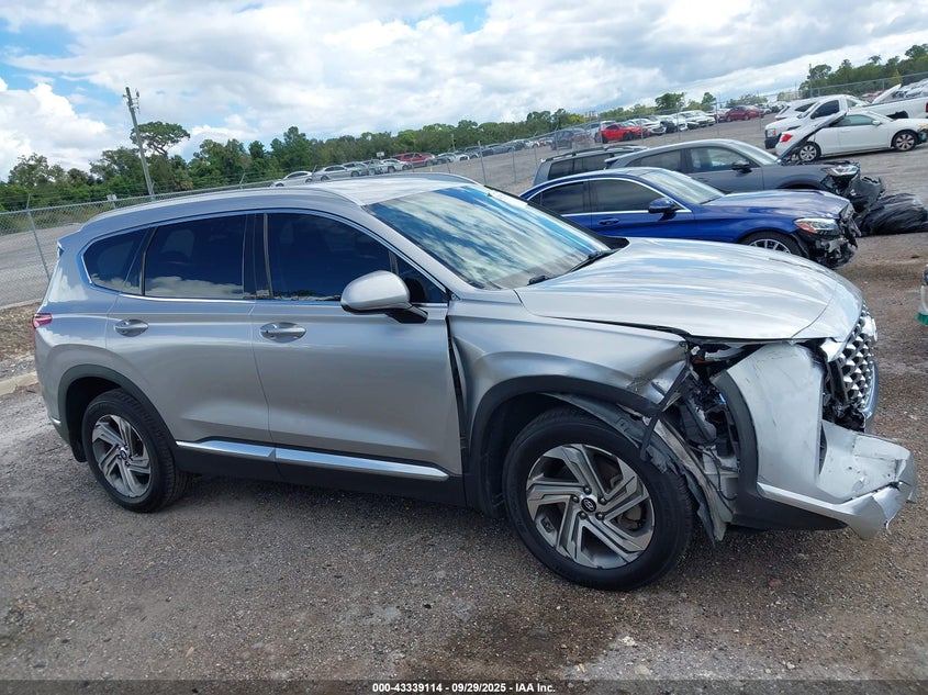 2021 Hyundai Santa Fe Sel VIN: 5NMS24AJ4MH334734 Lot: 43339114