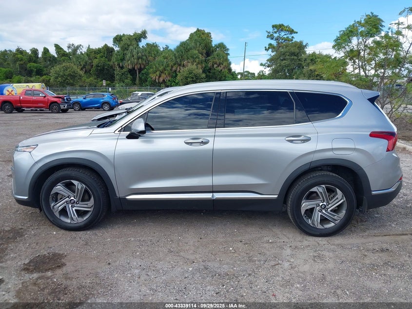 2021 Hyundai Santa Fe Sel VIN: 5NMS24AJ4MH334734 Lot: 43339114