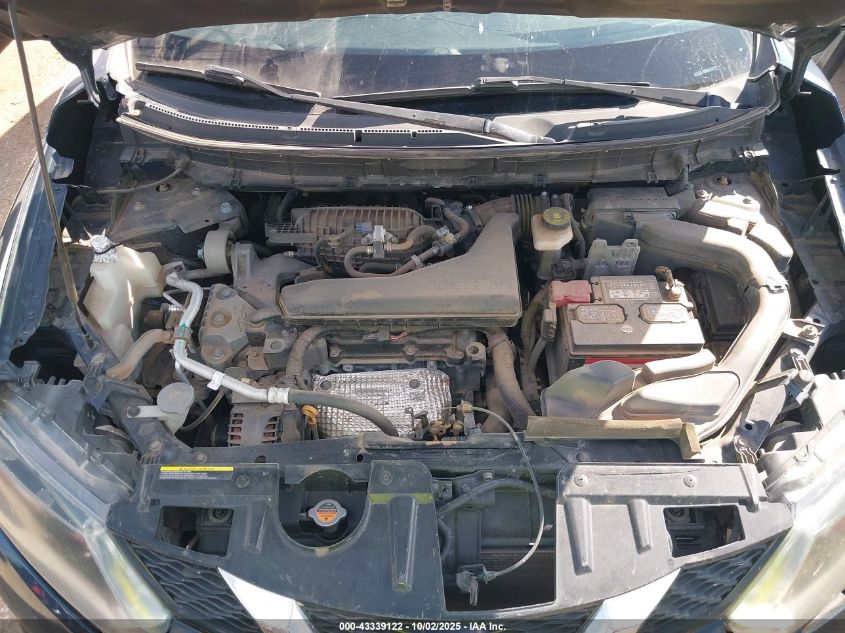 2016 Nissan Rogue S VIN: KNMAT2MT1GP612544 Lot: 43339122