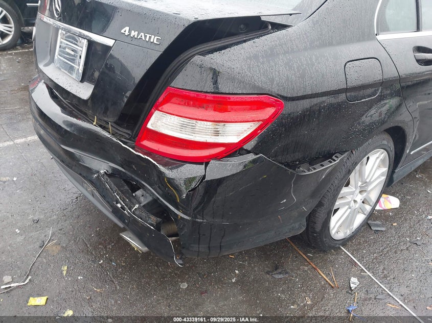 2009 Mercedes-Benz C 300 Luxury 4Matic/Sport 4Matic VIN: WDDGF81X39F245754 Lot: 43339161