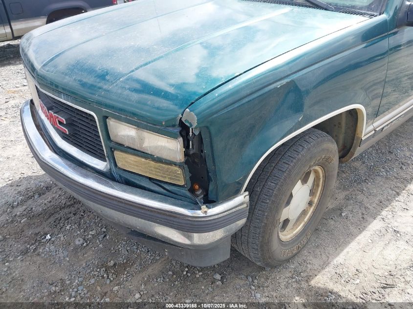 1998 GMC Sierra 1500 Sl Wideside VIN: 2GTEC19R0W1548193 Lot: 43339168