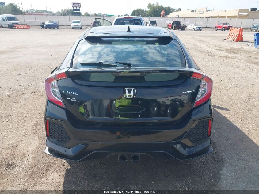 2018 Honda Civic Sport VIN: SHHFK7H42JU240933 Lot: 43339171