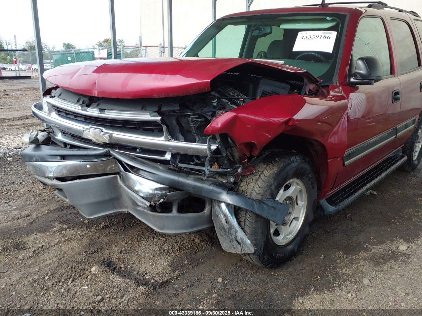 2006 Chevrolet Tahoe Ls VIN: 1GNEK13T96R136084 Lot: 43339186