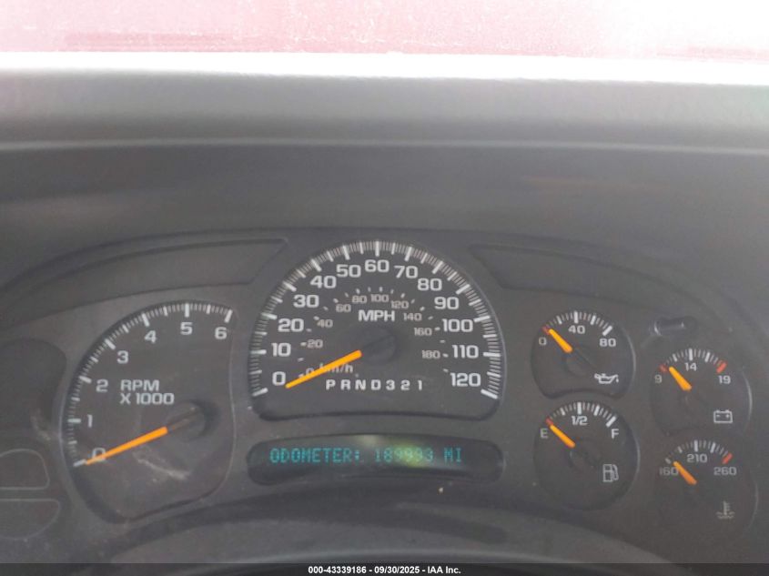 2006 Chevrolet Tahoe Ls VIN: 1GNEK13T96R136084 Lot: 43339186