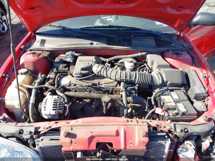 2002 Chevrolet Cavalier Cng VIN: 1G1JC524727458730 Lot: 43339194