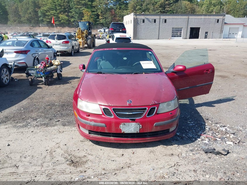 2006 Saab 9-3 2.0T VIN: YS3FD79Y466106059 Lot: 43339196