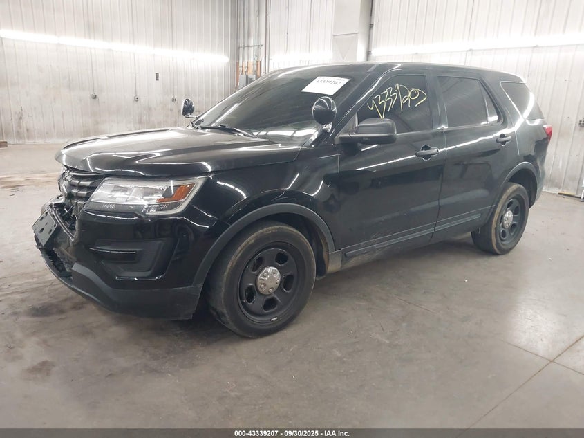 2018 FORD POLICE INTERCEPTOR - 1FM5K8AR0JGC75626