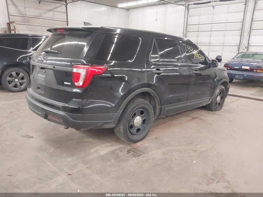 2018 FORD POLICE INTERCEPTOR - 1FM5K8AR0JGC75626