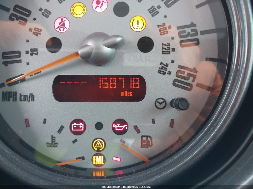 2005 Mini Cooper VIN: WMWRC33435TC59697 Lot: 43339231