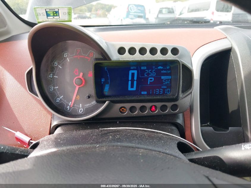 2014 Chevrolet Sonic Lt Auto VIN: 1G1JC5SG4E4140208 Lot: 43339267