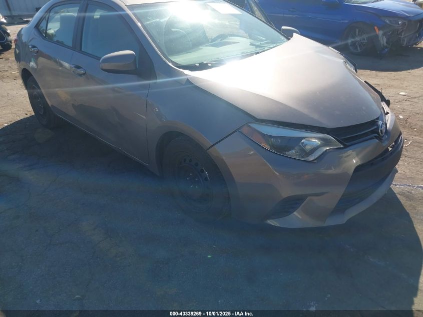 2014 Toyota Corolla Le VIN: 2T1BURHE4EC014952 Lot: 43339269