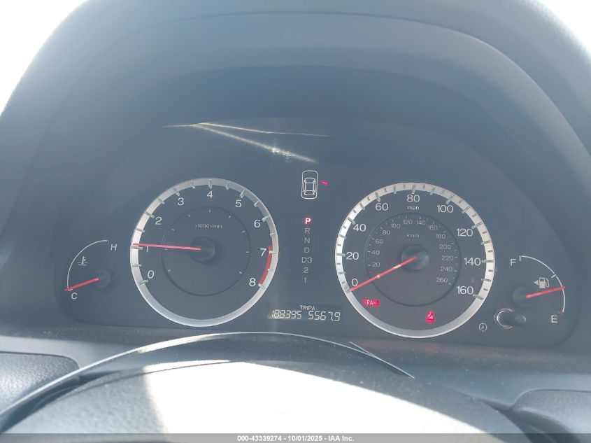 2008 Honda Accord 2.4 Lx-P VIN: 1HGCP264X8A012016 Lot: 43339274