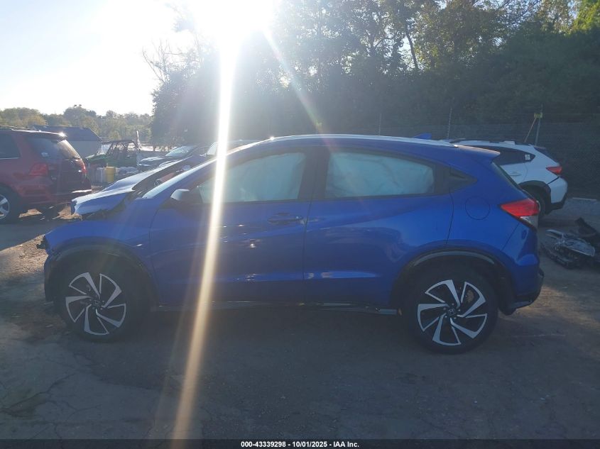 2019 Honda Hr-V Sport VIN: 3CZRU6H16KG720018 Lot: 43339298