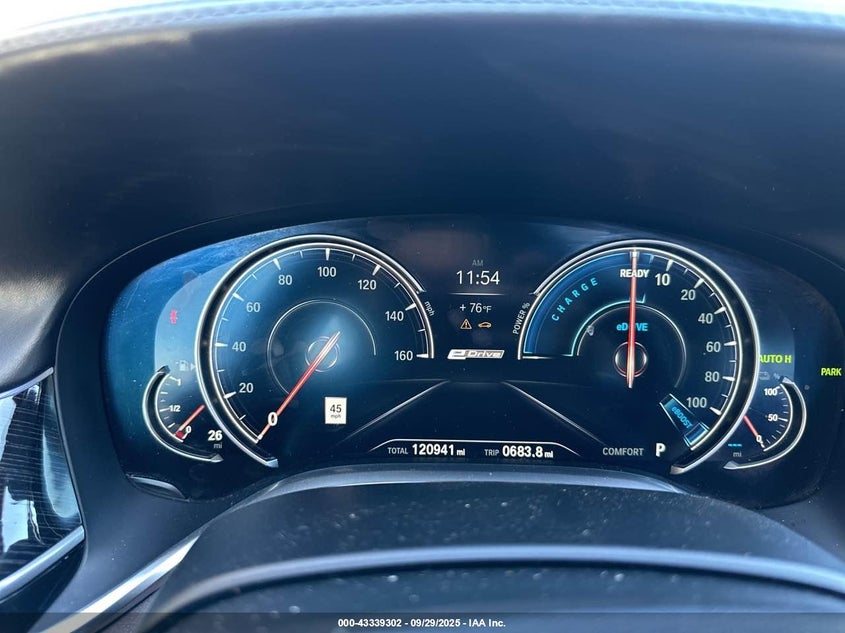 2018 BMW 740E XDRIVE IPERFORMANCE - WBA7J2C53JG938174