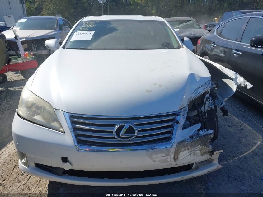 2012 Lexus Es 350 VIN: JTHBK1EG2C2506029 Lot: 43339314