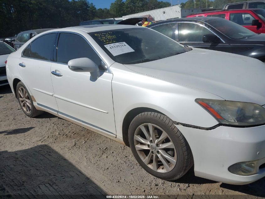 2012 Lexus Es 350 VIN: JTHBK1EG2C2506029 Lot: 43339314