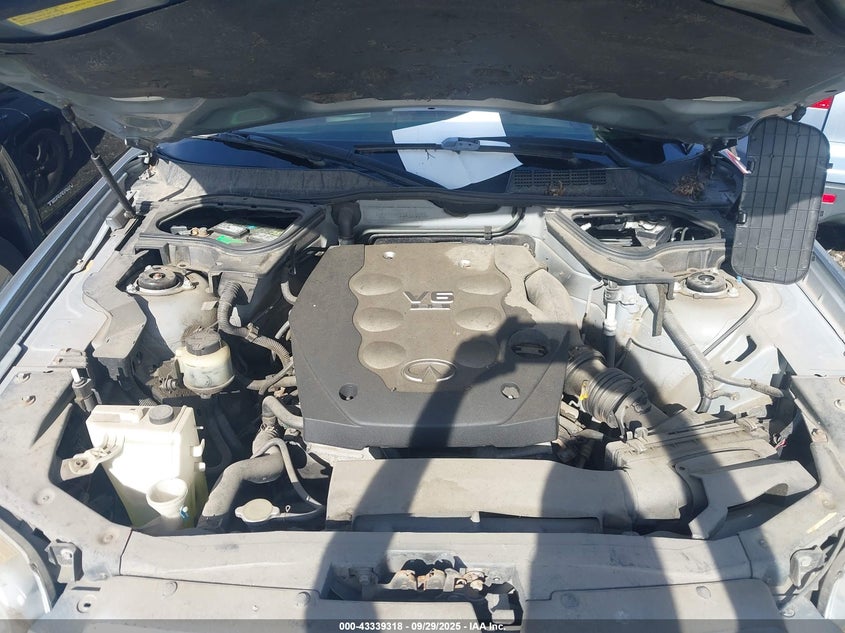 2005 Infiniti Fx35 VIN: JNRAS08W55X210597 Lot: 43339318