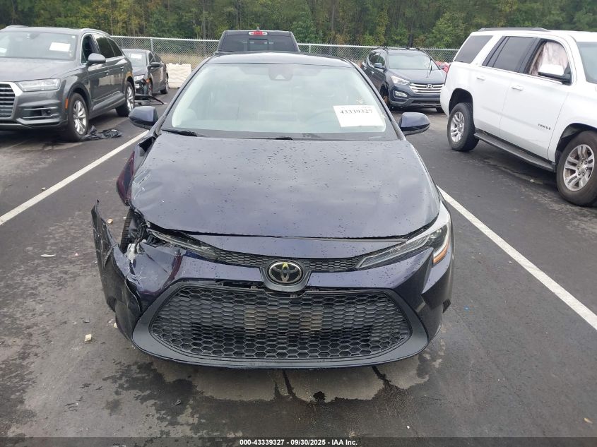 2020 Toyota Corolla Le VIN: 5YFEPRAE4LP034159 Lot: 43339327