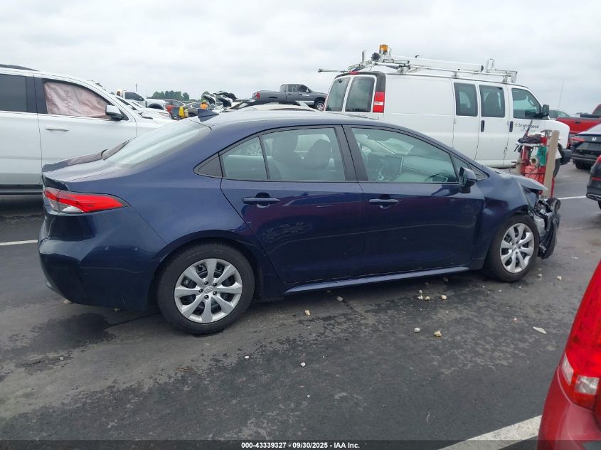 2020 Toyota Corolla Le VIN: 5YFEPRAE4LP034159 Lot: 43339327