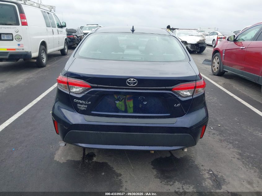 2020 Toyota Corolla Le VIN: 5YFEPRAE4LP034159 Lot: 43339327