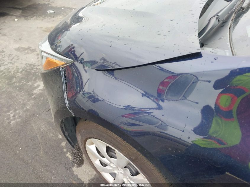 2020 Toyota Corolla Le VIN: 5YFEPRAE4LP034159 Lot: 43339327