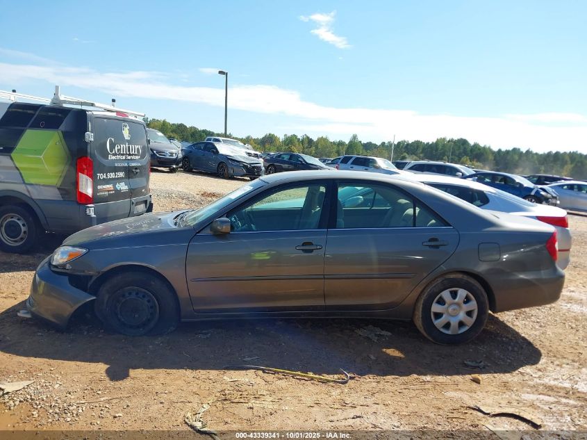 2003 Toyota Camry Le/Xle/Se VIN: 4T1BE32KX3U655866 Lot: 43339341